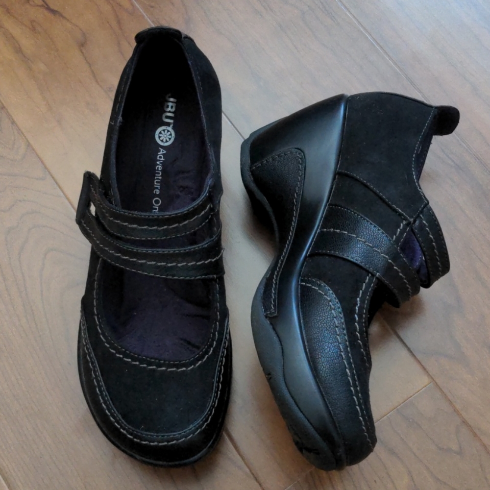 JBU by Jambi Kyoto Vegan Suede/Leather Mary Jane